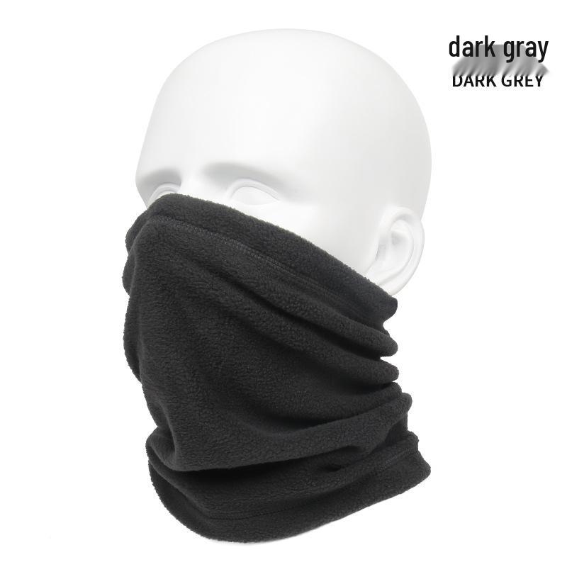 Windproof Fleece Neck Gaiter: Multifunctional Warm Face Mask for Outdoor Sports