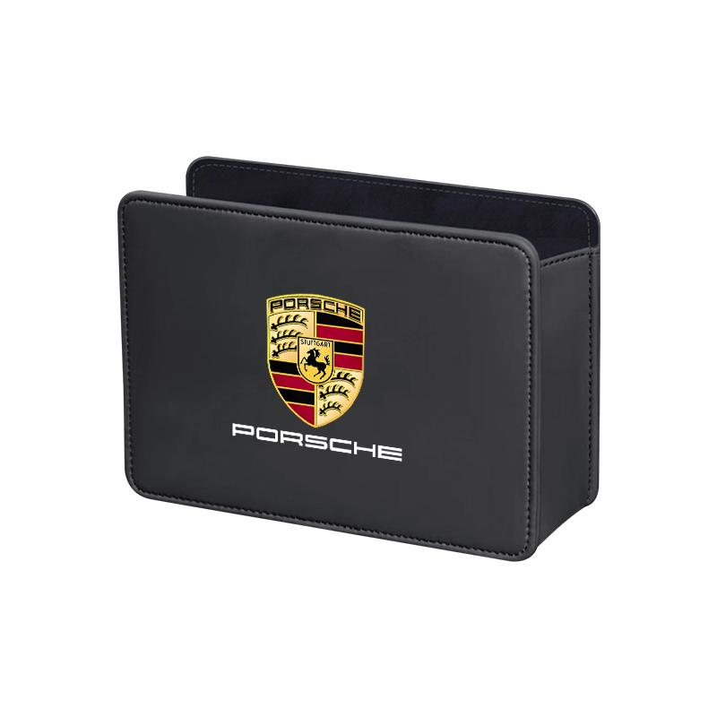 Auto Innen Hängende Aufbewahrungsbox Organizer Halter Für Porsche Cayenne Panamera Macan 911 718 Taycan Boxster Cayman 918 Pajun