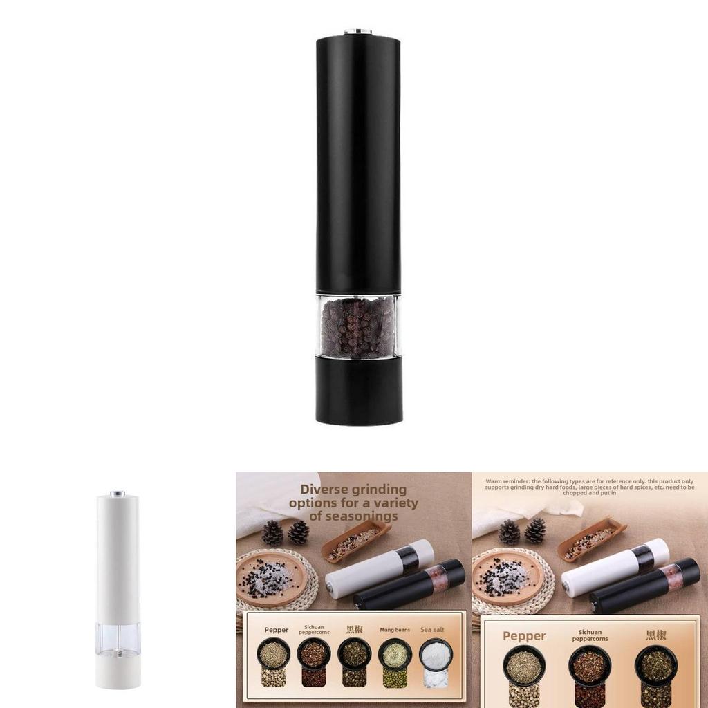 Modern Minimalist Pepper Grinder With Solid Spice Storage For Kitchen Use