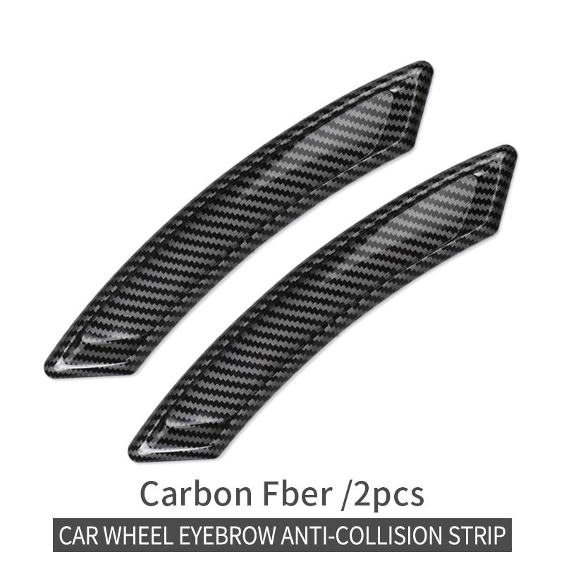 Car Front Rear Bumper Corner Protector Guard Car Wheel Eyebrownti-collision Edge Protection Decoration Strip Car Universal