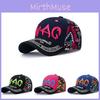 Letters Swag Embroidered Baseball Cap Uv Protection Outdoor Use Hat Fashion