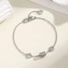 Small Waist Titanium Steel Bracelet Girls Summer Girlfriend Bracelet Light Luxury Niche Bracelet Exquisite High-end Jewelry