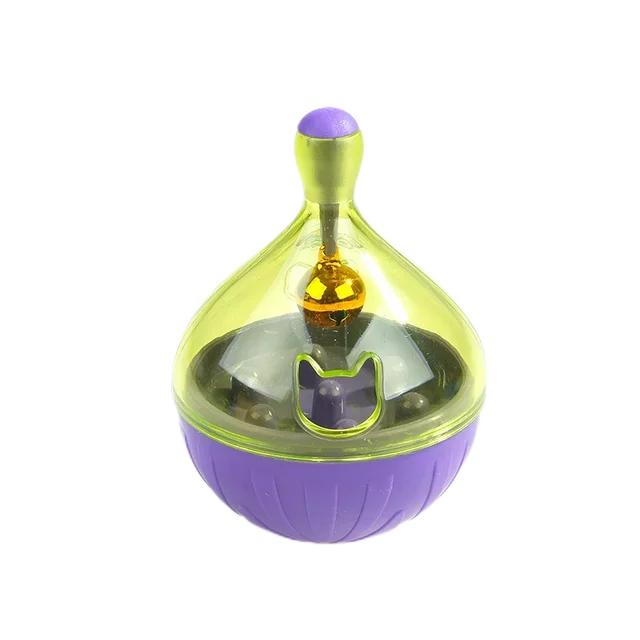 Cat Toy Interactive Dogs Cats Mice Food Tumbler Kitten Toys Food Feeder Puppy Leak Food Dispenser Puzzle Cat Slow Treat Ball Toy