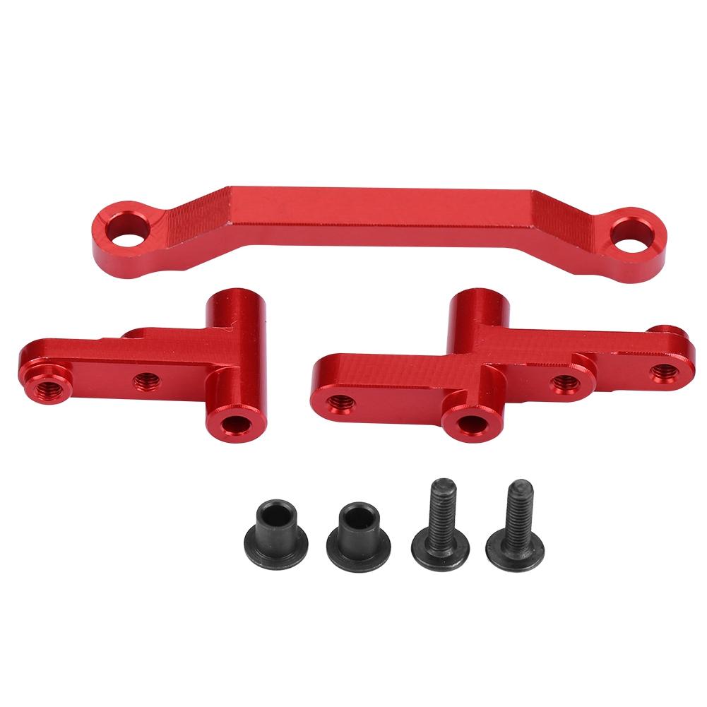 Steering Servo Saver Complete for HIMOTO E10MTL E10MT E10BP 1 10 Scale RC Car (Red)