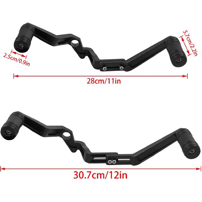 

Aluminum Heel Toe Gear Shift Lever Shifter Pegs Compatible with Harley Nightster 975 RH975 Special 2022 2023 2024 Gear Shift Lever Pedal Motorcycle