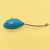 Plush Mouse Cat Toy Soft Stuffed Mouse Toy with Rope Tail Prefilled Catnip Mouse Toy for Indoor Cats Play Hunting And Exercise