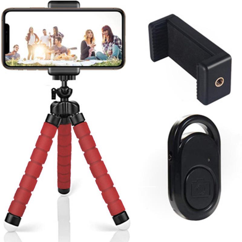 Universal Mobile Phone Tripod: Versatile Octopus Selfie Stick & Live Streaming Stand