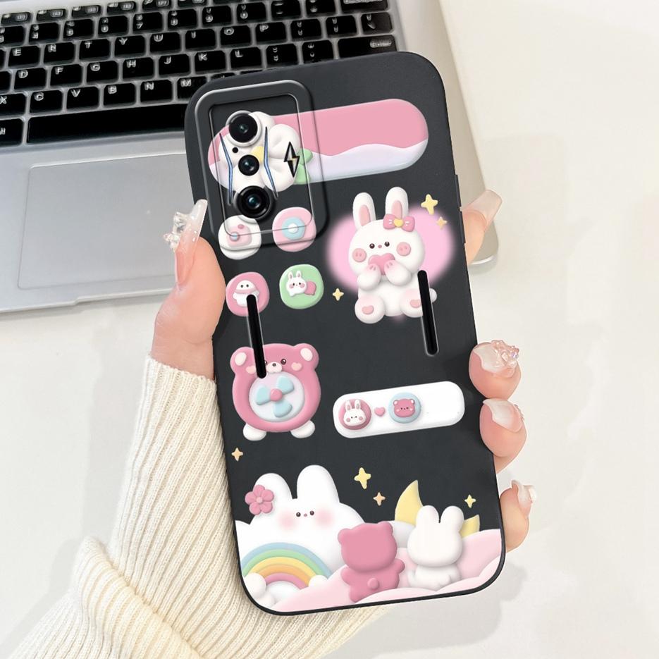 For Xiaomi Poco F4 GT Case Luxury Candy Painted Cover Shockproof Soft TPU Phone Case For Xiaomi Poco F4 PocoF4 GT 5G Fundas Bags