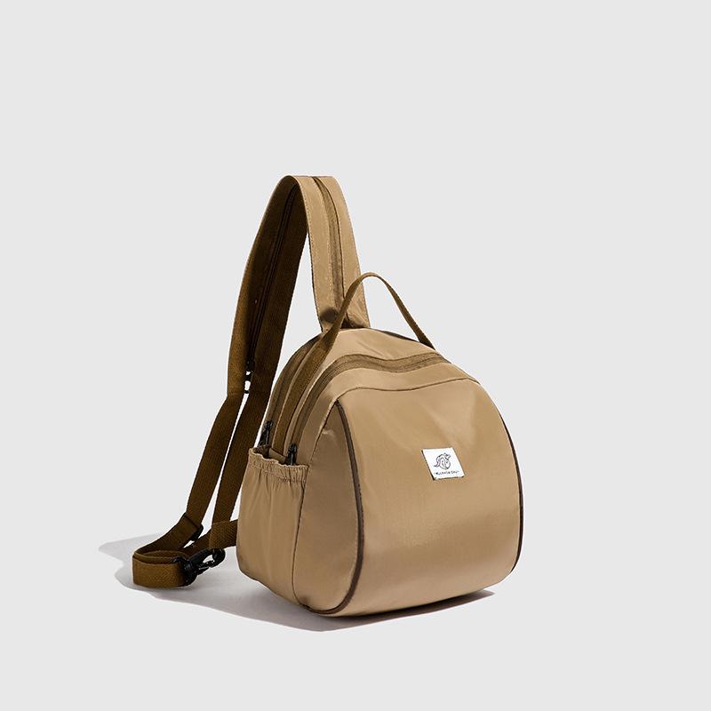 

Рюкзак Нейлоновий Легкий Великої Місткості Дорожній Рюкзак З Принтом Модна Сумка Подвійного Використання Проста Нагрудна Сумка хакі