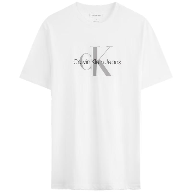 Calvin Klein Jeans Unisex CK Logo Cotton Short Sleeve T-Shirt