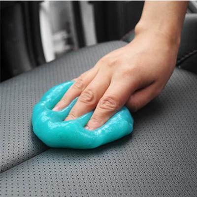 1pc Car Cleaning Gel Reusable Keyboard Cleaner Gel Automobile Air Vent Dust Removal Gel Multiuse Dirt Cleaner Slime Auto
