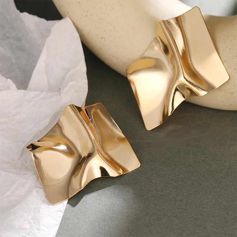 Exaggerated Irregular Drop Earings Women s Fashion Punk Square Geometric Earrings Dangle Wedding Party Ear Accesories Gifts