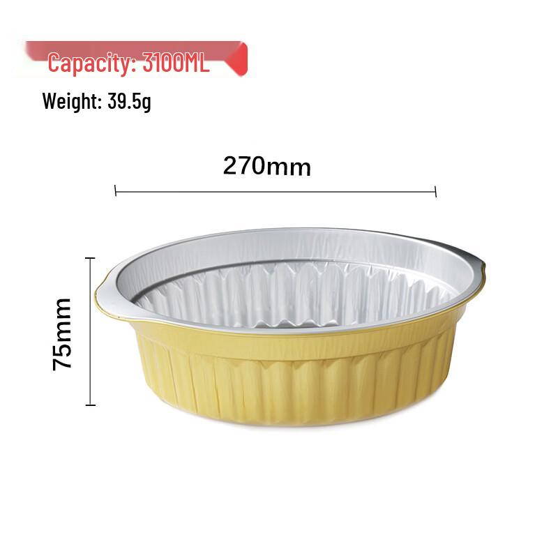 Disposable Takeaway Food Container with Lid