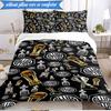 3PCS Love For Atlético  Printed Soft Bedding Set,Including 1pc Duvet Cover And 2pcs Pillowcases Perfect for Bedroom, Dormitory, Fan Gift