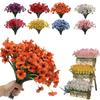 2pcs 31cm Artificial Eucalyptus Violet Simulation Plants Leaves Floral Arrangement Lifelike Flowers Fake Flowers Party Supplies