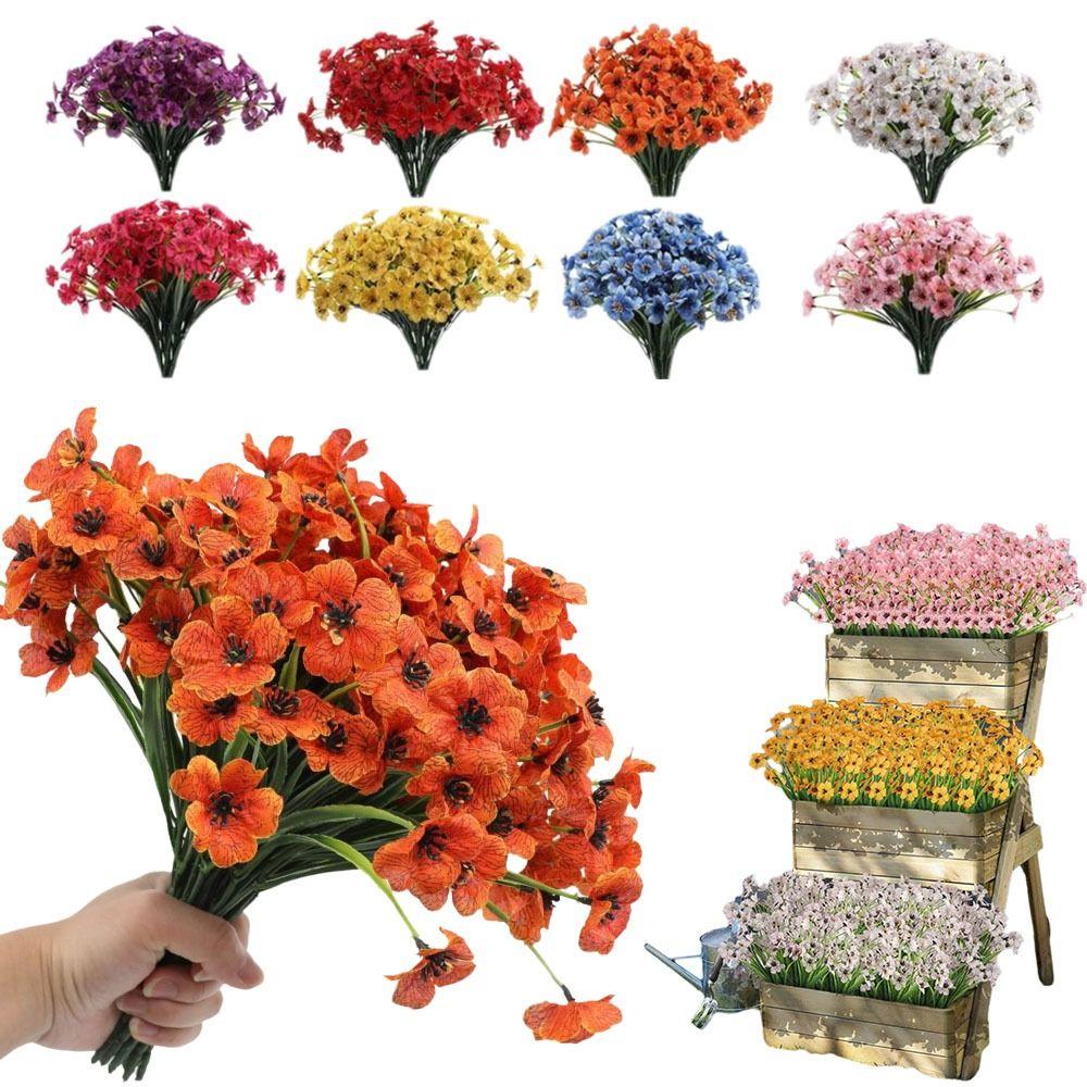 2pcs 31cm Artificial Eucalyptus Violet Simulation Plants Leaves Floral Arrangement Lifelike Flowers Fake Flowers Party Supplies