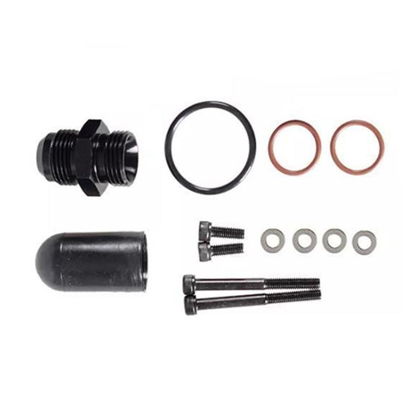 Crank Case Vent Reroute Turbo Piping Kit For 2011- Ford 6.7L Powerstroke Diesel Engine- CCV Basic Set