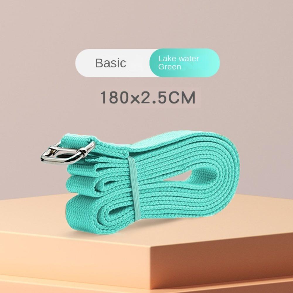 

Stretching Tension Yoga Belt Practical Cotton Belt New Yoga Fitness Belts