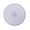 QX2E Sturdy Plastic Round Measuring Guide For Studio Use And Classroom Teaching
