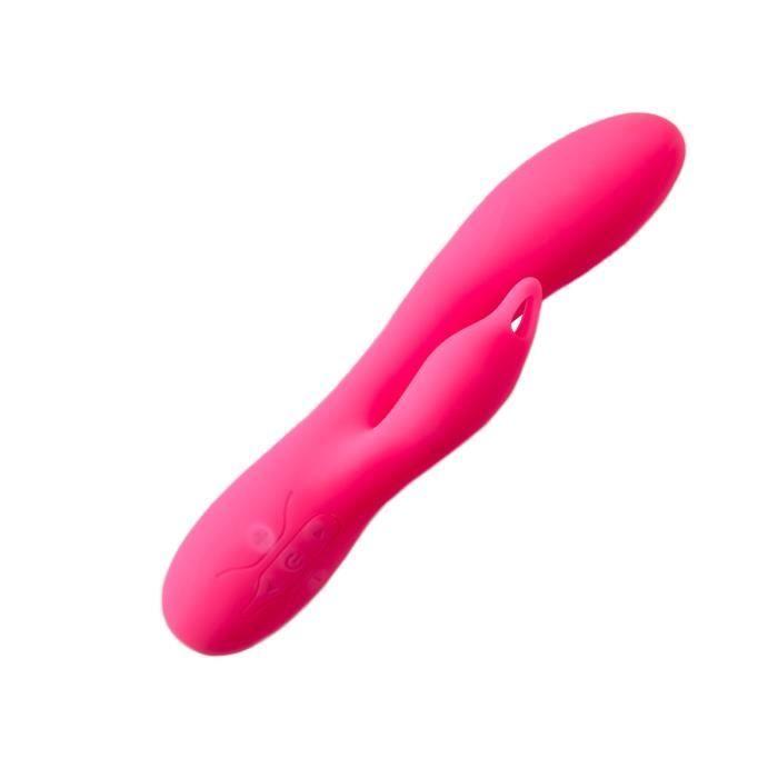 Vibrateur - Virgite - Rechargeable v2 - Silicone doux - Stimulation clitoridienne - Résistant à l'eau