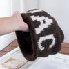 South Korea's new niche DAC letter crimped wool hat children's autumn and winter cold-proof and warm bag head cold hat