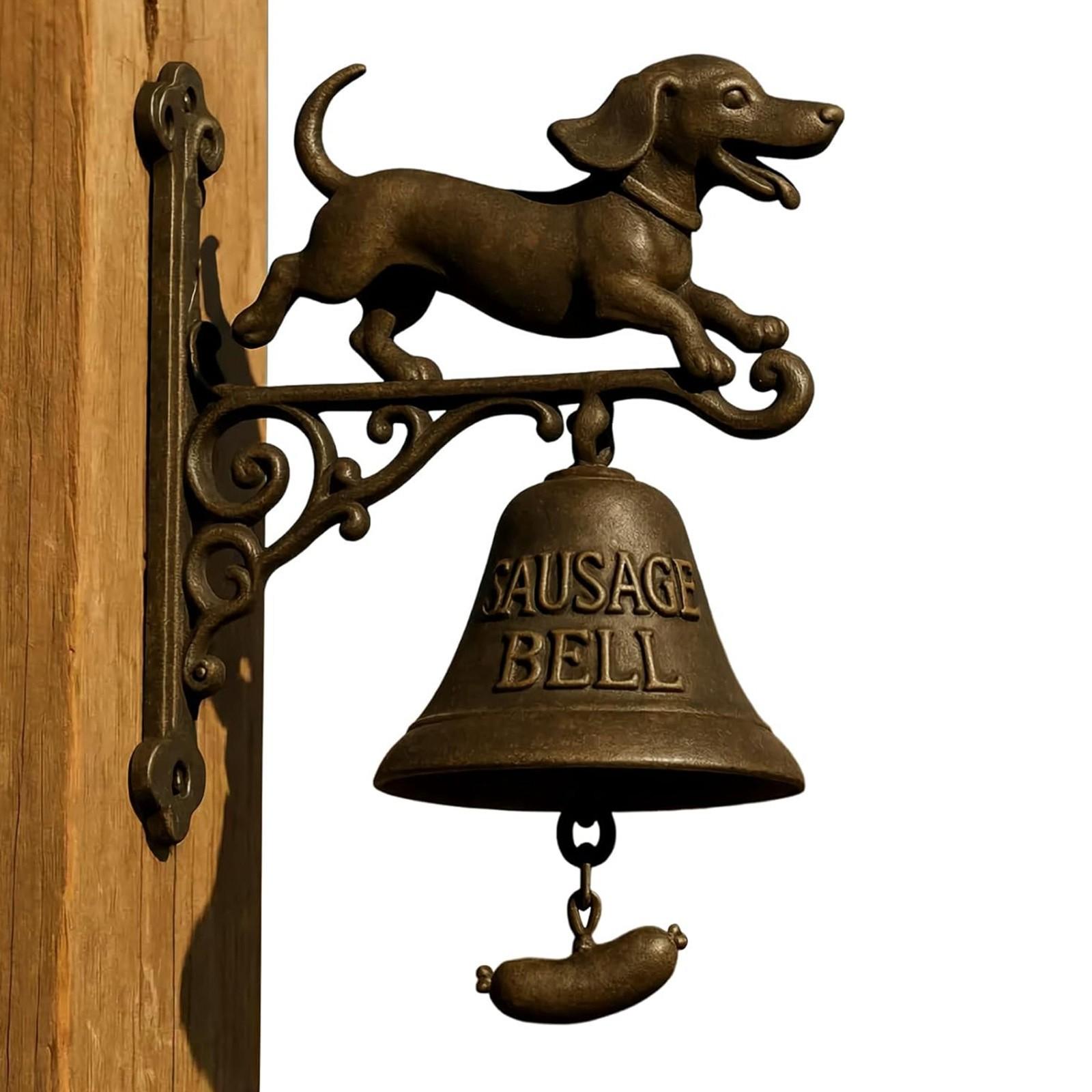 

Собака Приветственный Дверной Звонок, Забавный Декоративный Колокольчик Такса, Подвесные Ручные Колокольчики, Колокольчик Магазинщика, Дверной Звонок Подвесное Украшение One Size