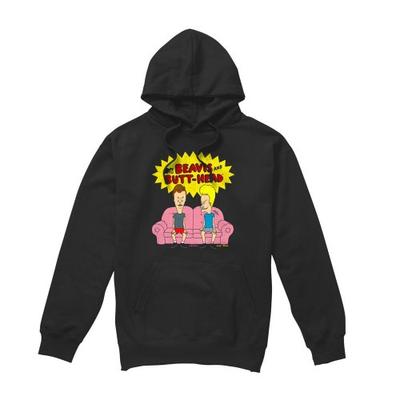 Beavis & Butthead Herren Couch OG Logo Hoodie