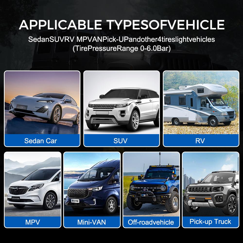 Auto Security Alarm Tyre Pressure Sensor Car TPMS Temperature Warning Solar Power Tire Pressure Monitoring System Save Fuel