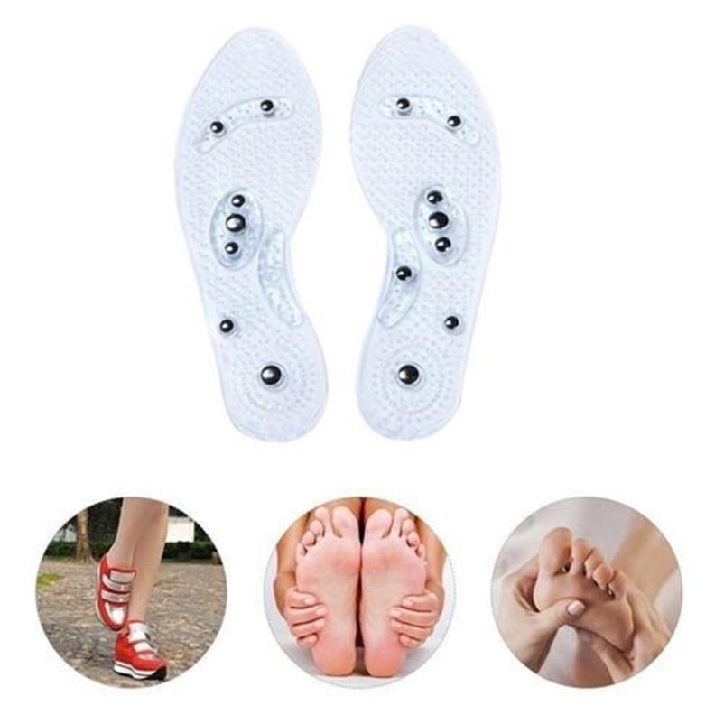 Premium Quality Silicone Insole Magnetic Therapy Anti Fatigue Massage Insoles For Ultimate Comfort