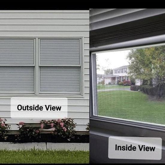 Fólie Energeticky úsporný blok UV paprsků Ochrana soukromí Zachování snadné instalace