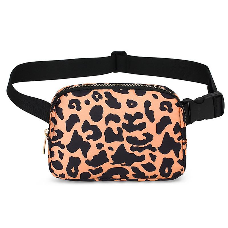 Women Waist Bag Zipper Fanny Pack Chest Bag Outdoor Sports Crossbody Shoulder Bag Casual Travel Female Belt Bag Money Pouch