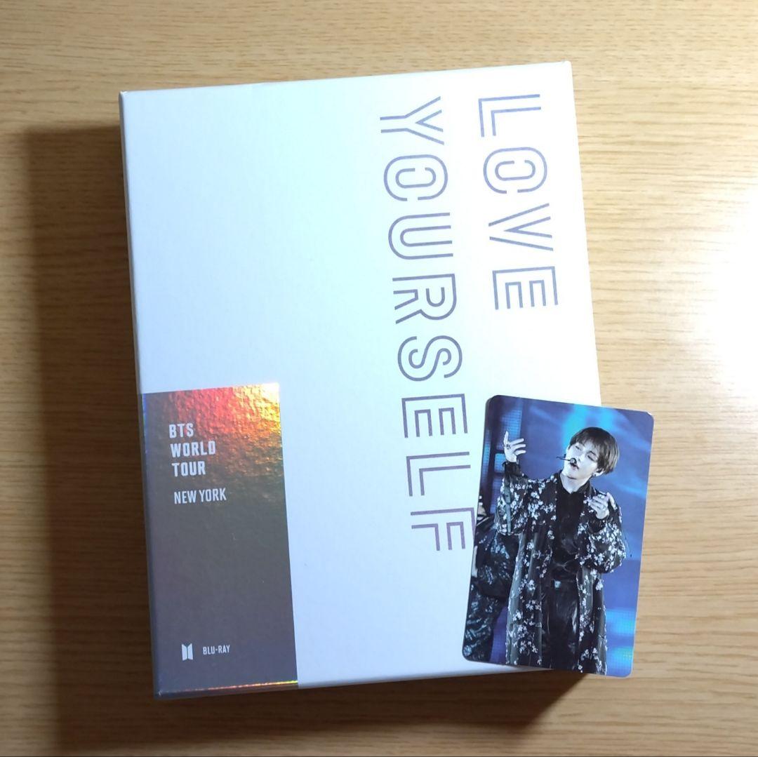 

[USED] BTS LYS NEW YORK Blu-ray + V Photocard Set