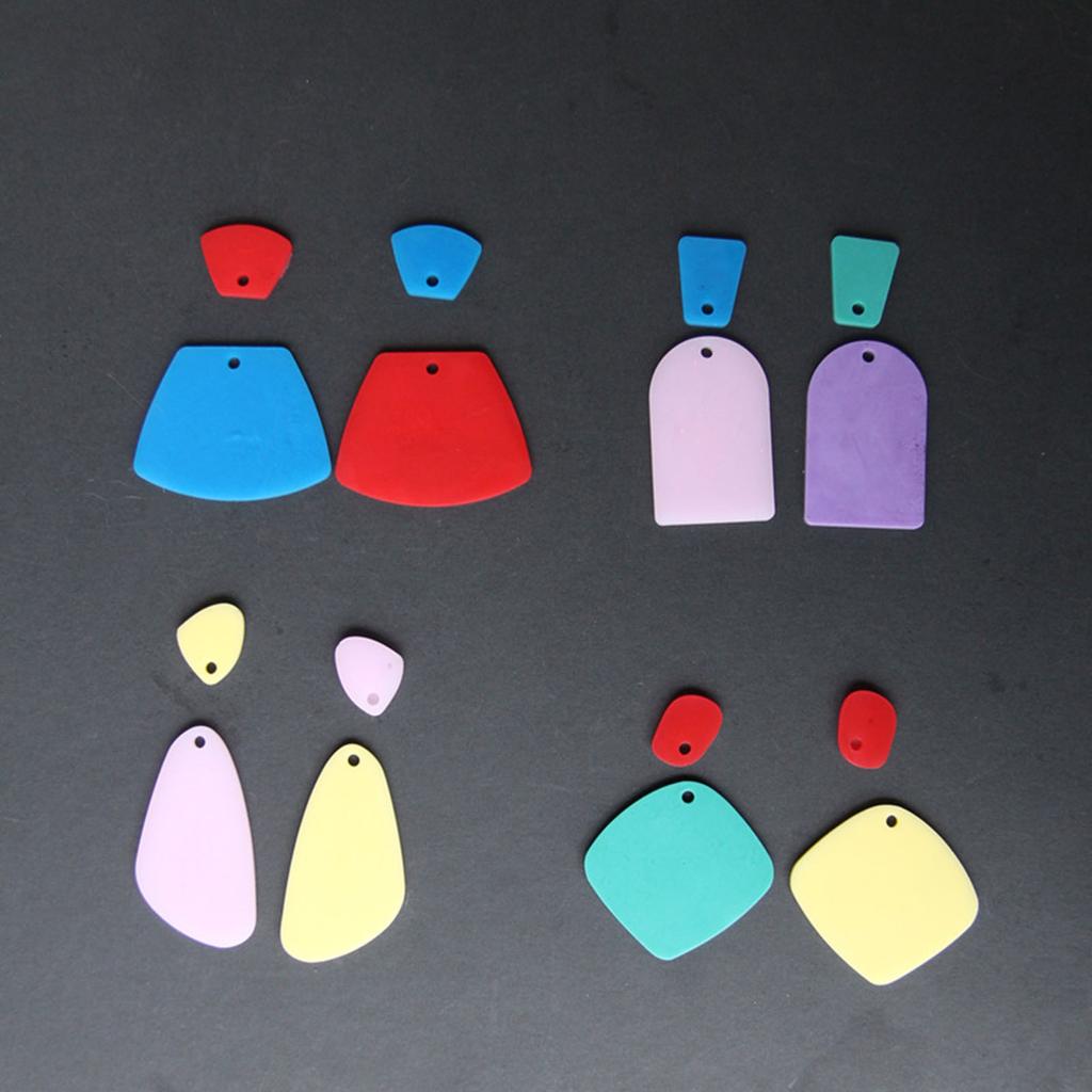 DIY Silikonform Kristall Ohrringe Anhänger Silikonform Dekorative Epoxidform DIY Werkzeuge für Mädchen Frauen Bastelliebhaber