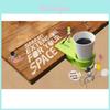 Modern Minimalist Water Cup Holder With Abs And Steel For Office Desk Organization