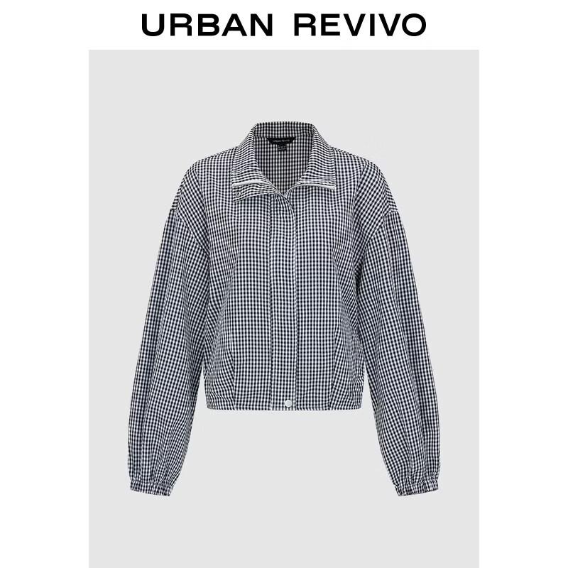 UR Women s Classic Plaid Snap Jacket S