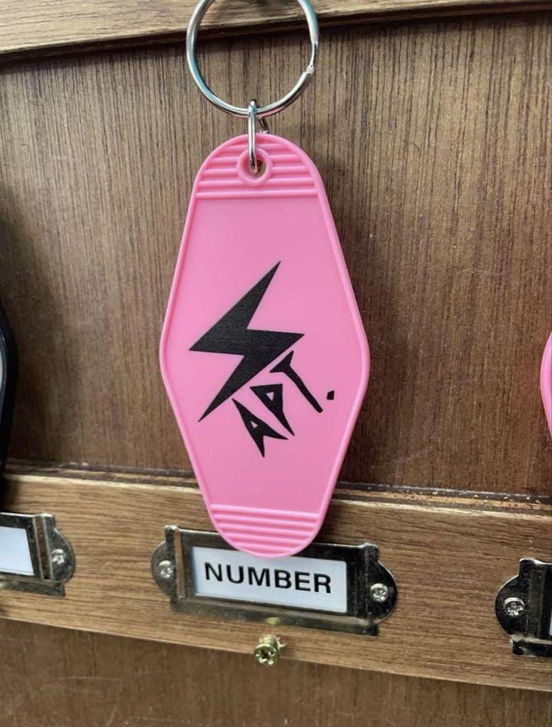 [USED] BLACKPINK Rose Pop-up Keyring with Trading Card