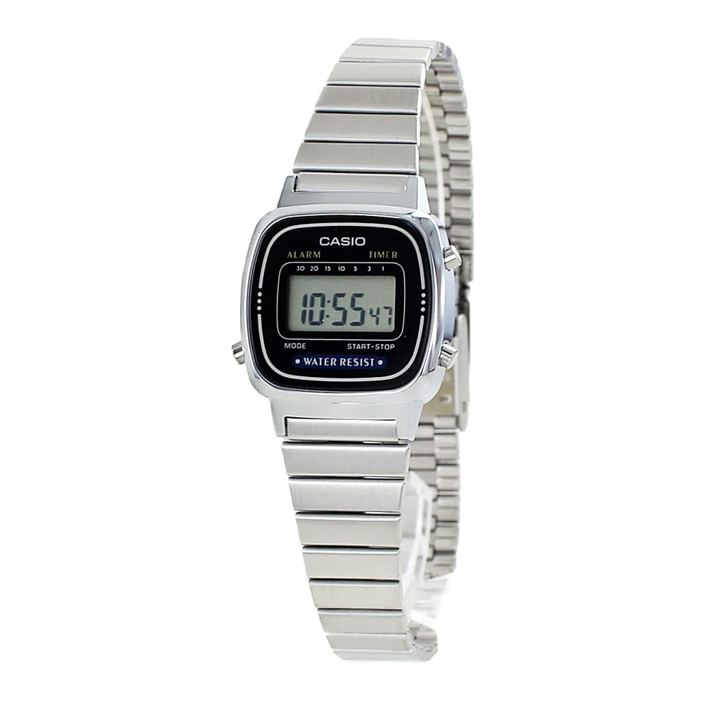 

CASIO Чип Casio Стандартные Серебристые Цифровые Часы [Casio] Женские LA670WA-1A2JF []