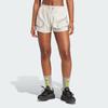 Adidas X Stella Mccartney SS23 Logo Elastic Waistband Shorts Women Bottoms Off-White II3239