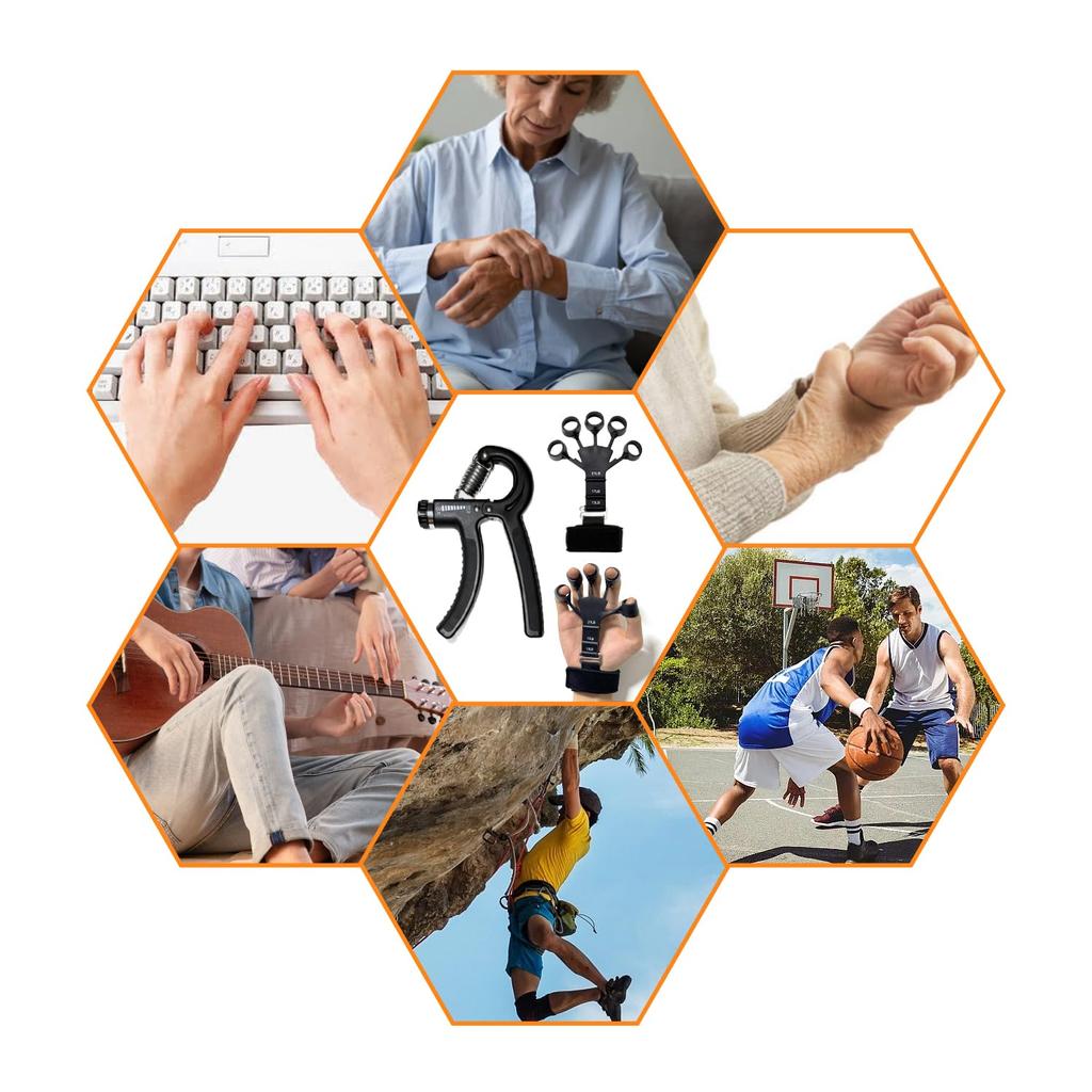 MAHOUYA Finger Strengthening Grip Strength Training Reverse Grip Finger Exerciser