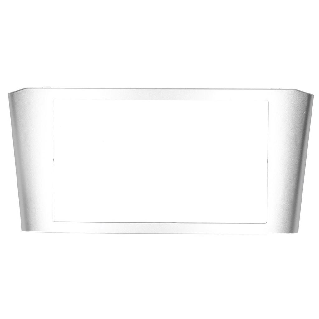 2 Din Radio Stereo Fascia Dash Audio DVD Silver Frame Surrounding Fit for Avensis 2002‑2008