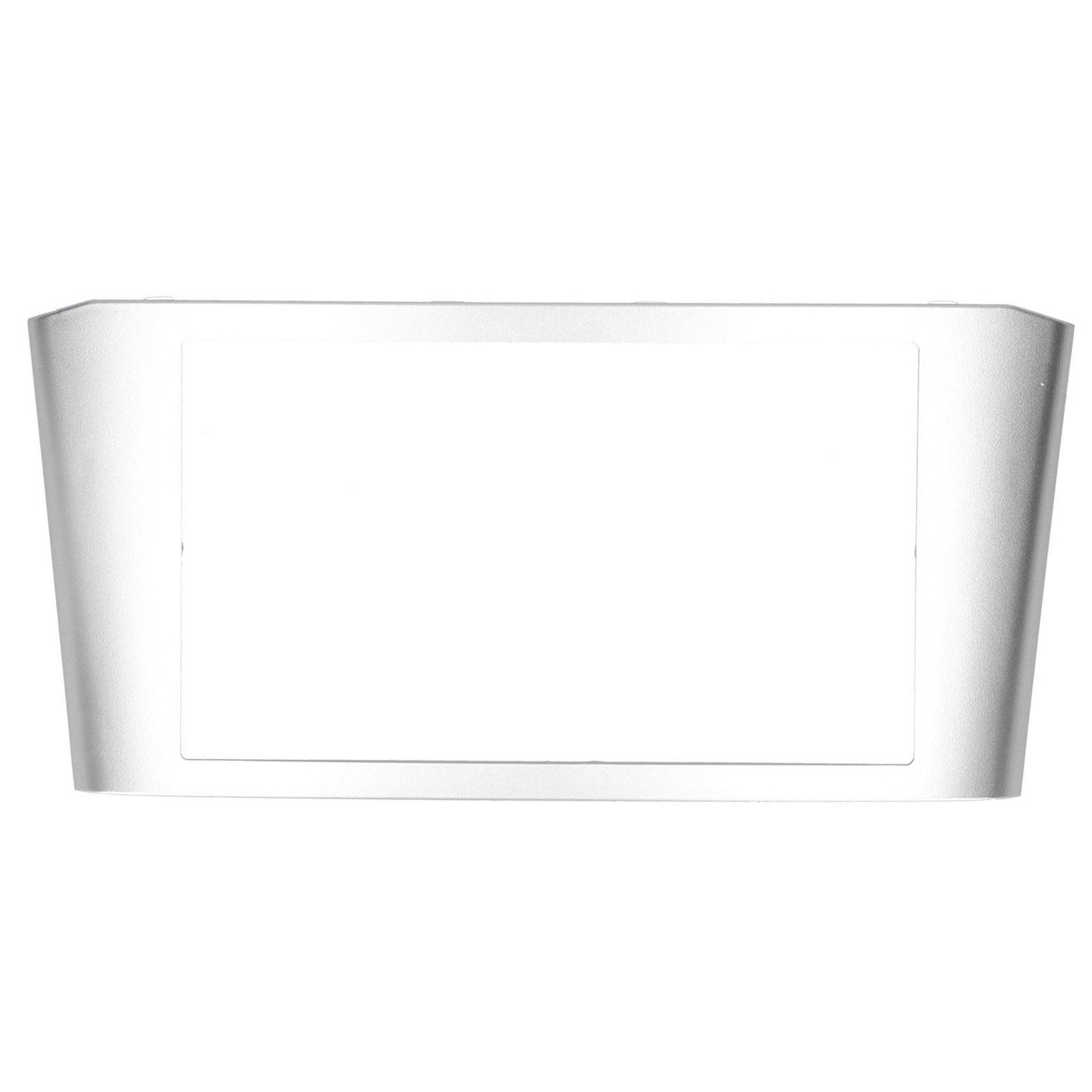 

2 Din Radio Stereo Fascia Dash Audio DVD Silver Frame Surrounding Fit for Avensis 2002‑2008