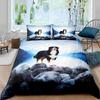 Animal Dog 3D Print A Dog Sleeping On Its Stomach Duvet Cover Design Lovely Pet Dog For Children Women Men Bedroom Decorations