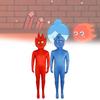 Watergirl And Fireboy Cosplay Costume Cartoon Jumpsuits Halloween Party Garment
