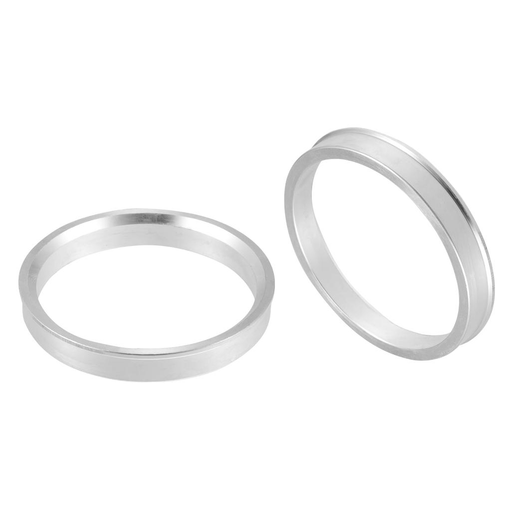 X AUTOHAUX Pierścień centrujący piasty koła samochodowego Stop aluminium Dystans piasty koła Borealis 72,6 mm Średnica zewnętrzna - 64,1 mm Średnica wewnętrzna 2 szt.