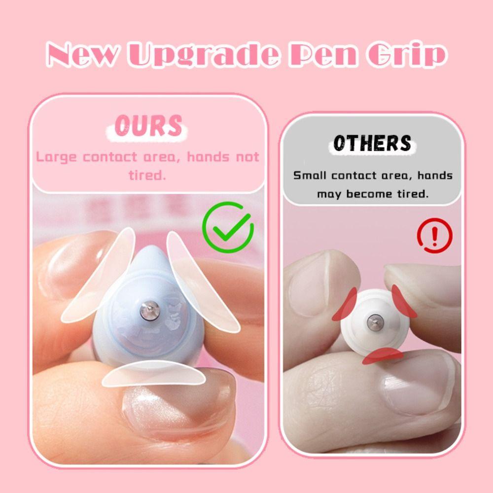 4PCS Quick Drying Neutral Pen 0.5mm Black Ink Writing Tool Multifunctional Ballpoint Pen  Students