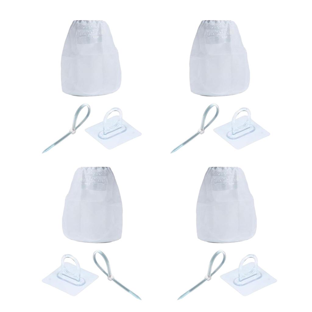 Universal Dryer Lint Catcher Lint Catcher Bags For Ventless Dryer Vents Indoor/Outdoor Trap Filter To Capture Lint Dust