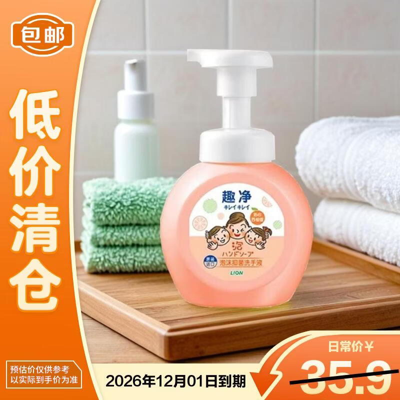 Lion Foaming Antibacterial Hand Soap
