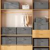 Reinforced Handles Closet Storage Container Foldable Toy Storage Organizer  Home Supplies