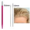 0.6Mm 0.8Mm Igła do Rerootingu Włosów Lalki Przemalowywanie Głowy Lalki Reborn Narzędzia do Ukorzeniania Włosów Akcesoria do Robienia Peruk