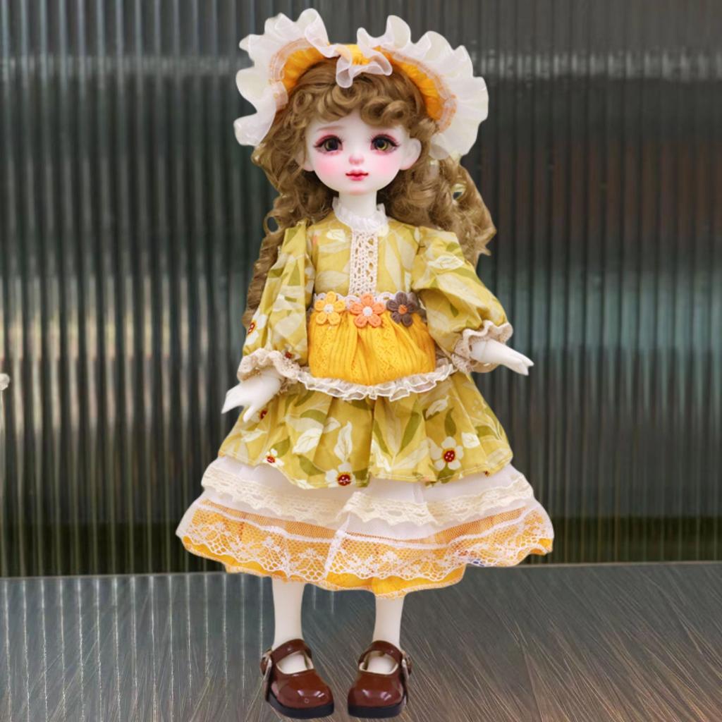 1/6 BJD Doll Dress 30cm Dolls Set Plaque Skirt Doll Accessories